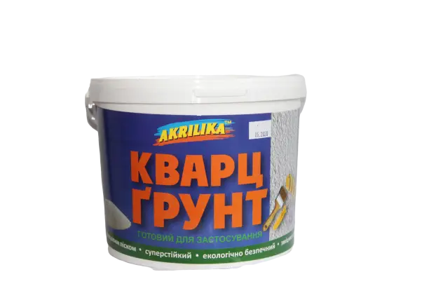 Ґрунтовка адгезійна з кварцевим піском AKRILIKA 14 кг